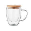 Borosilikatglas med  logo og tryk