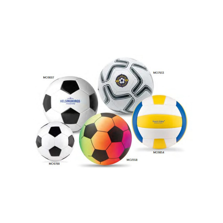 Fodbolde med reklame logo og tryk