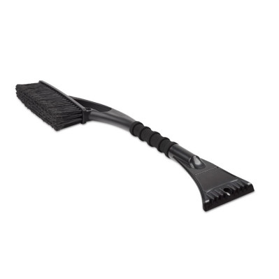 Snebørste med integreret isskraber med logo og tryk