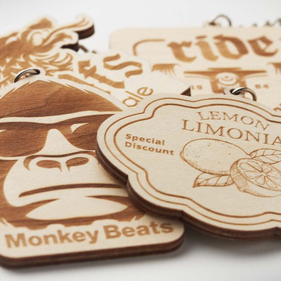 Trænøglering med tryk set tæt på