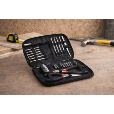 Værktøjssæt 25 dele med logo og tryk