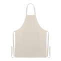 Køkkenforklæde med logo og tryk – økologisk bomuld