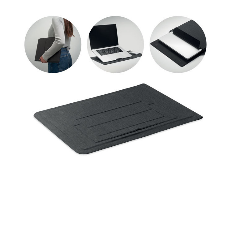 Computer sleeve i RPET med logo og tryk – laptop sleeve 16 tommer