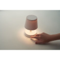 Genopladelig USB-bordlampe med LED med logo og tryk