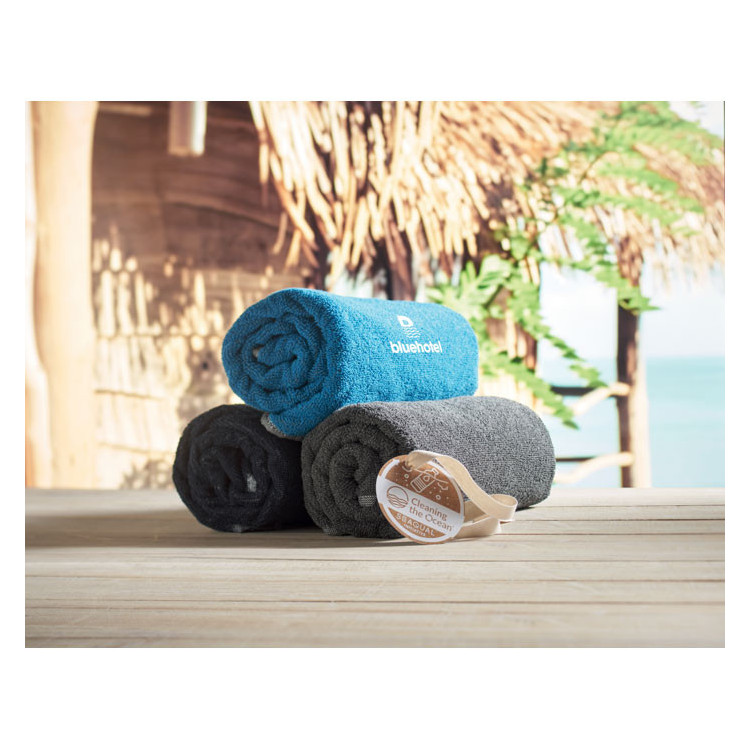 Badehåndklæde 70 × 140 cm med logo og tryk