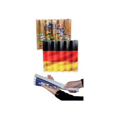 Vifter med reklame logo og  tryk