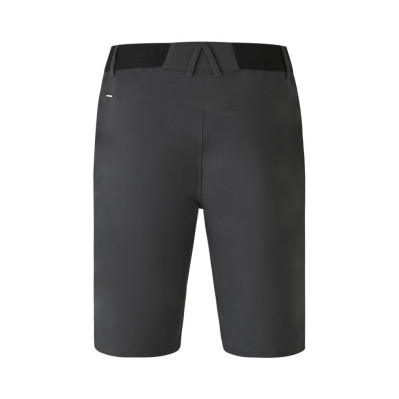 Sporty stretch shorts med logo og tryk