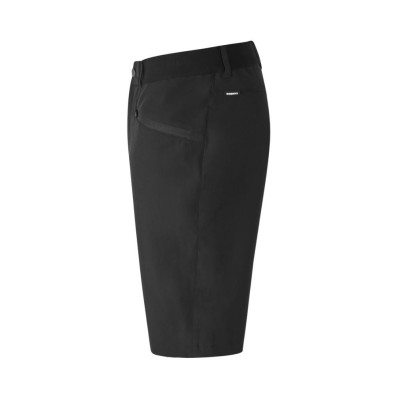 Sporty stretch shorts med logo og tryk