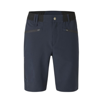 Sporty stretch shorts med logo og tryk