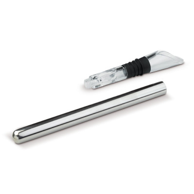 Elegant køleelement til vinflasker med logo og tryk