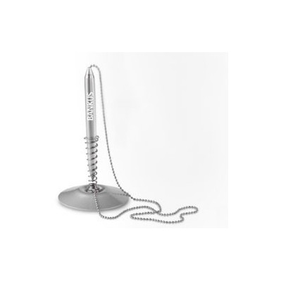 Kuglepen på holder med reklame logo tryk - MO7812