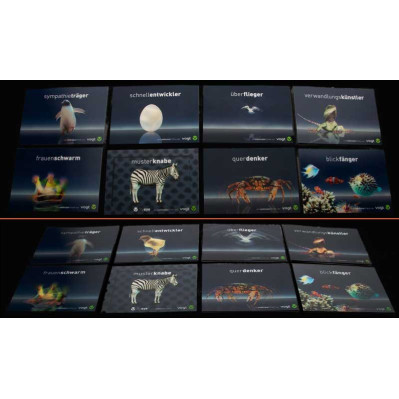 Lenticular med logo tryk