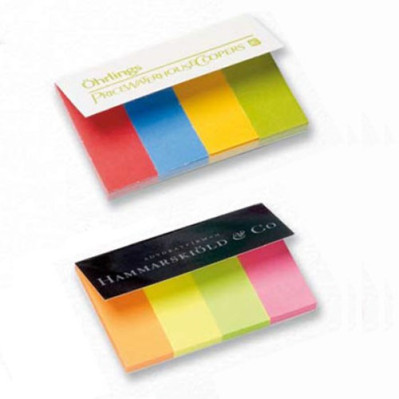 Pagemarkers med logo tryk