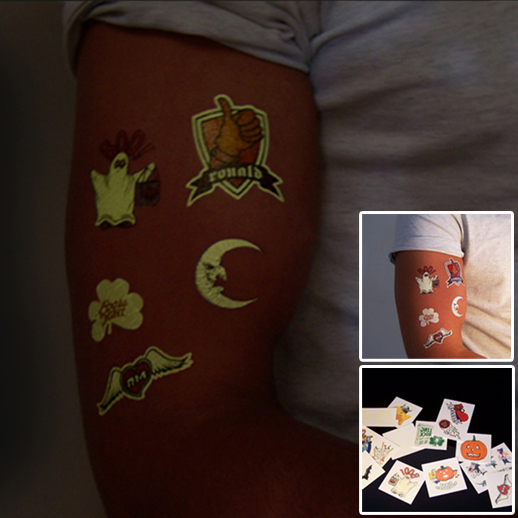 SELVLYSENDE TATOVERINGER MED LOGO TRYK