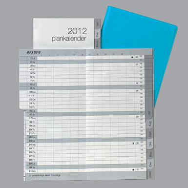 Fingerhak Plankalender med logo tryk