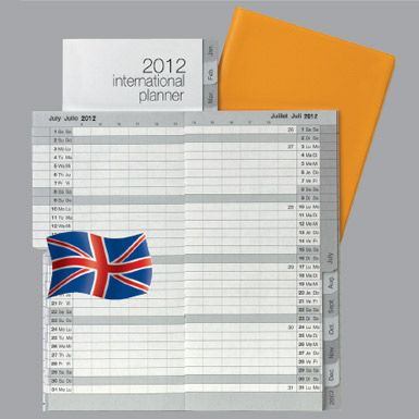 International Plankalender med logo tryk
