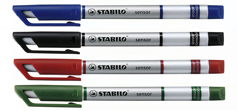 Stabilo finelinere med logo tryk