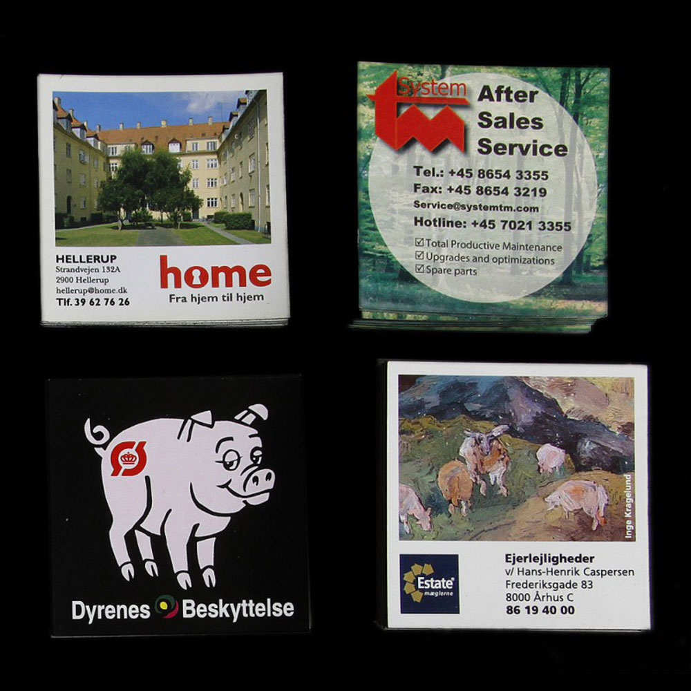 Reklamemagneter med logo tryk - 6,3 x 6,3 cm. Reklamemagneter med logo tryk - 6,3 x 6,3 cm.