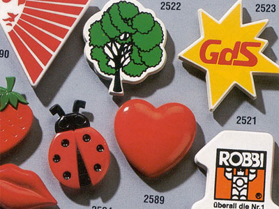 Hårde magneter med logo tryk