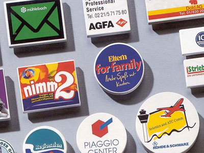 Køleskabsmagneter med logo tryk