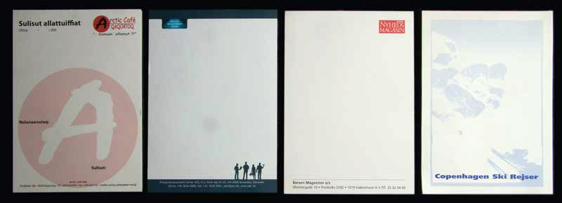 A5 blokke med logo tryk