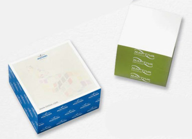 Kubusblok med logo tryk