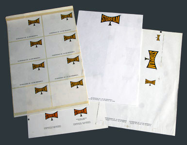 C5 kuverter med logo tryk